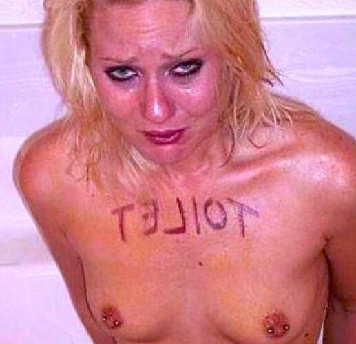 Young Urinal with piercings