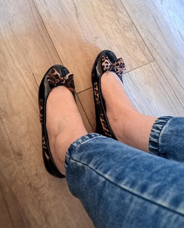 Feet with shoes for fap 