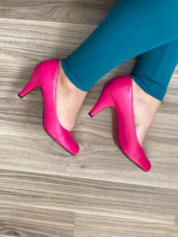 Feet with shoes for fap 