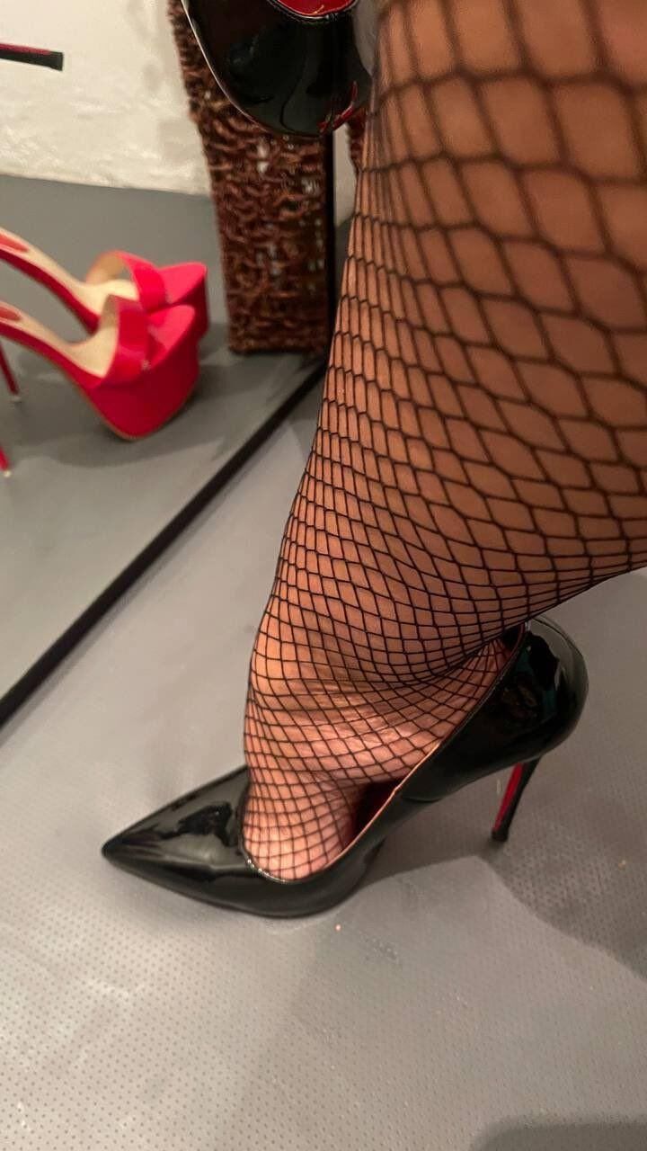Feet with shoes for fap 