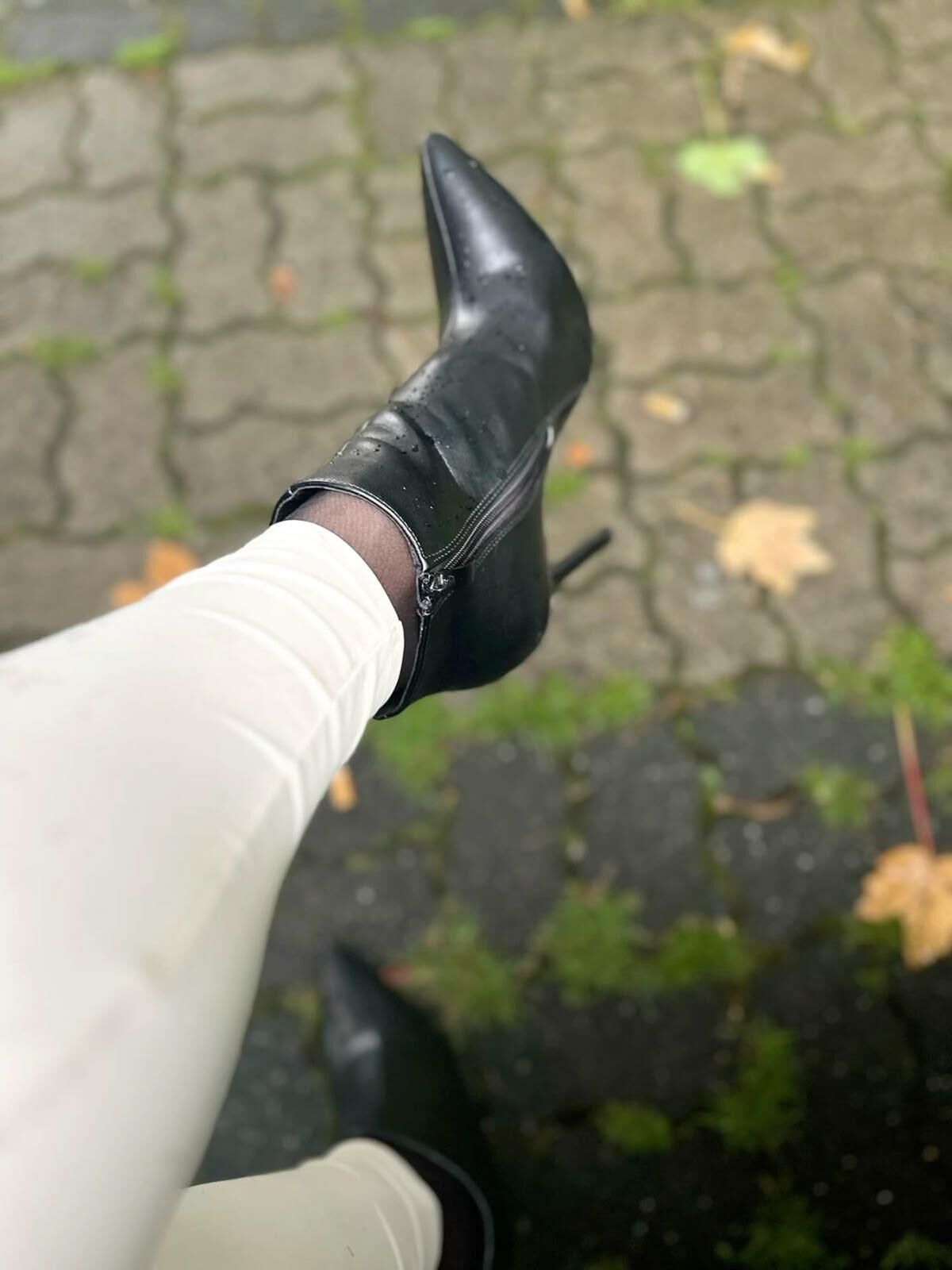 Feet with shoes for fap 