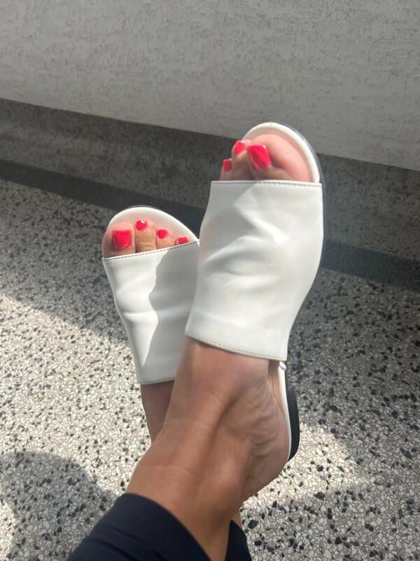 Feet with shoes for fap 