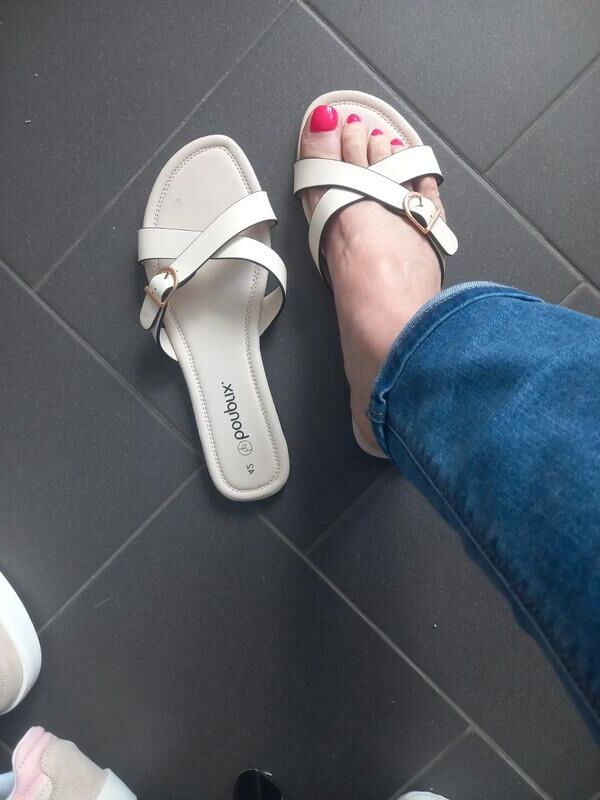 Feet with shoes for fap 