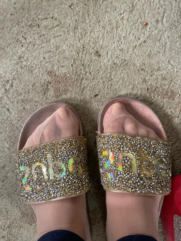 Feet with shoes for fap 