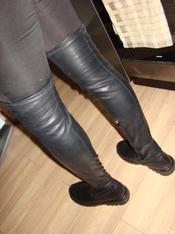 Feet with shoes for fap 