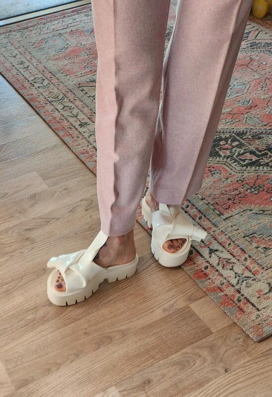 Feet with shoes for fap 