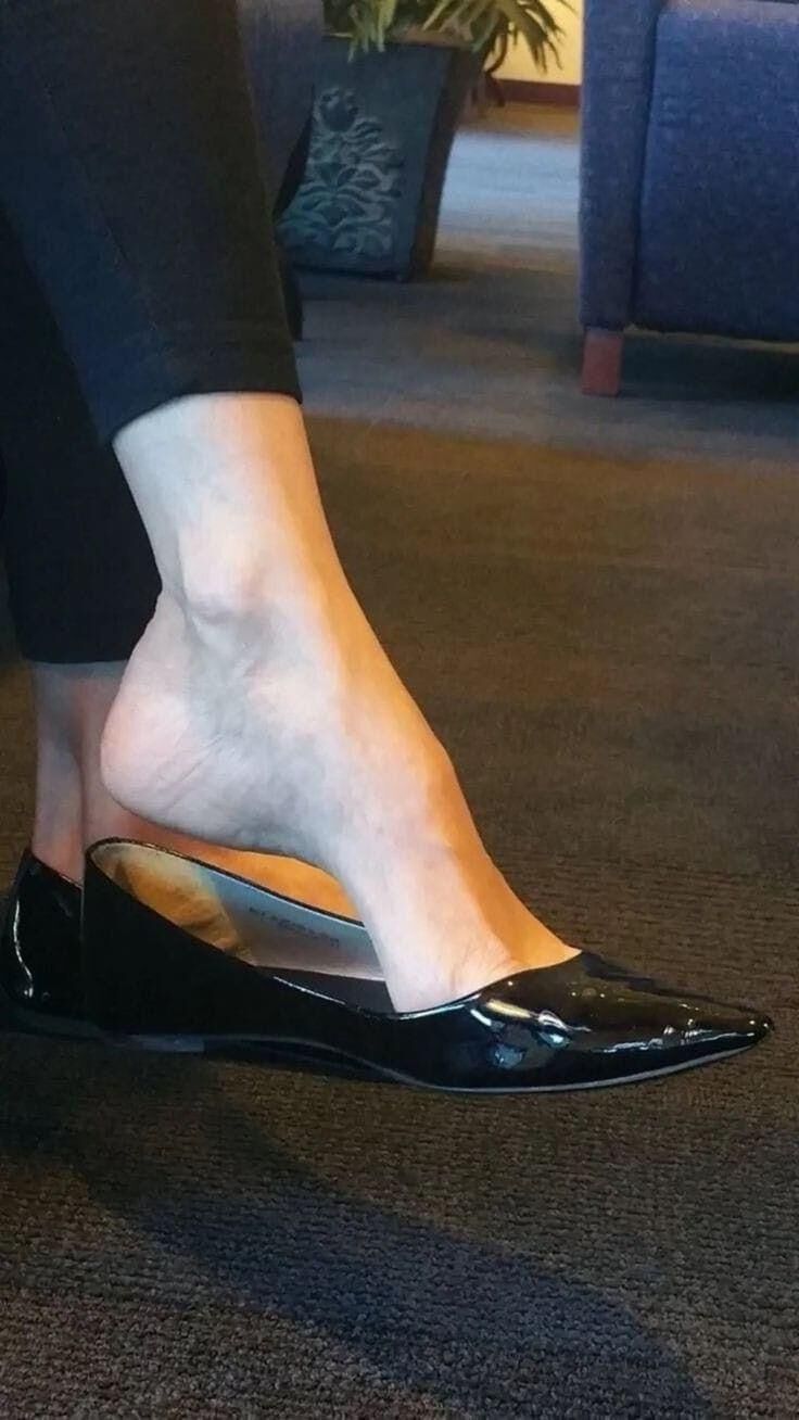 Feet with shoes for fap 