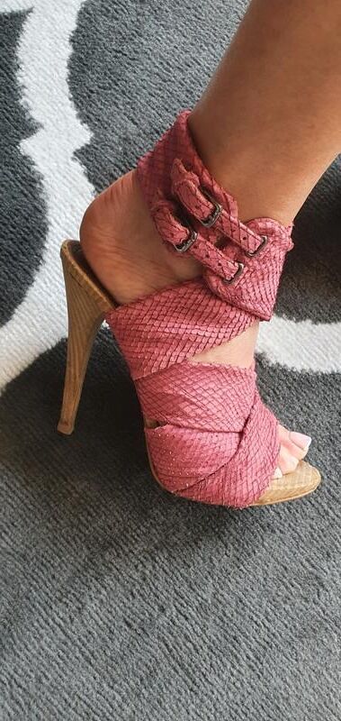 Feet with shoes for fap 