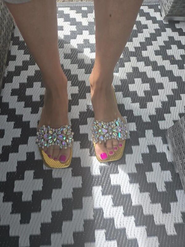 Feet with shoes for fap 