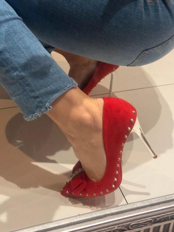 Feet with shoes for fap 
