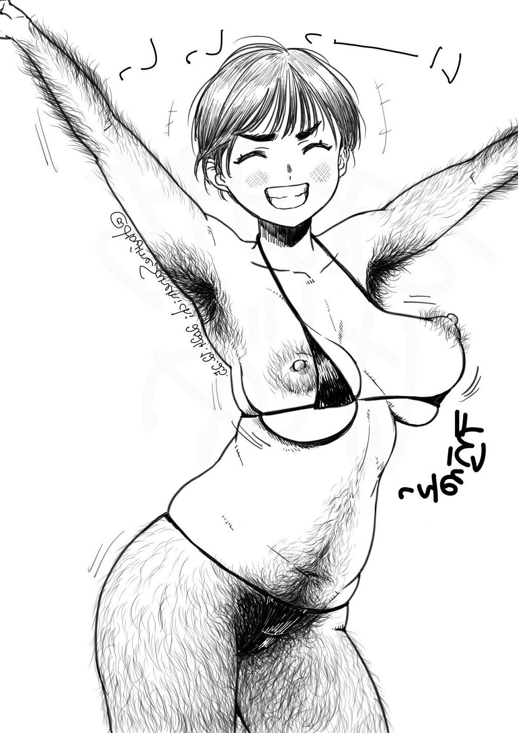 Hairy Hentai Bods June 
