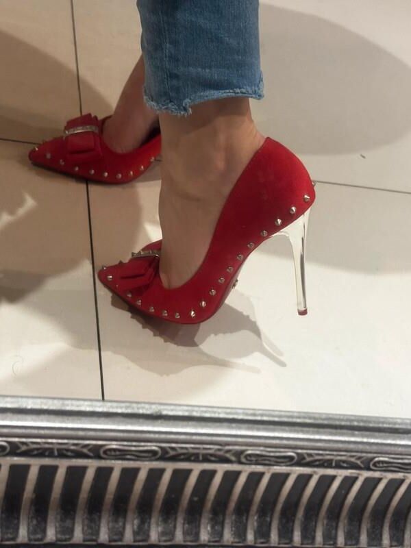 Feet with shoes for fap 