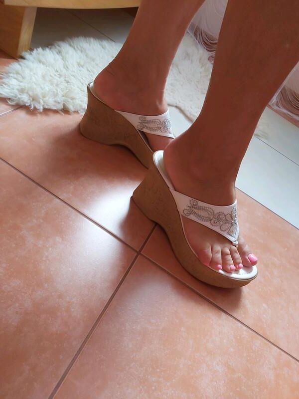 Feet with shoes for fap 
