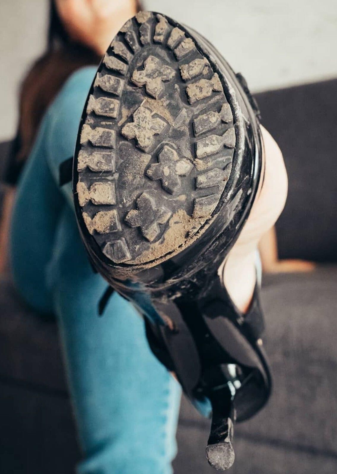 Feet with shoes for fap 