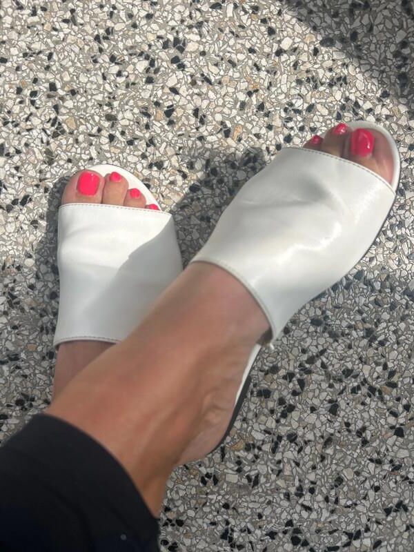Feet with shoes for fap 
