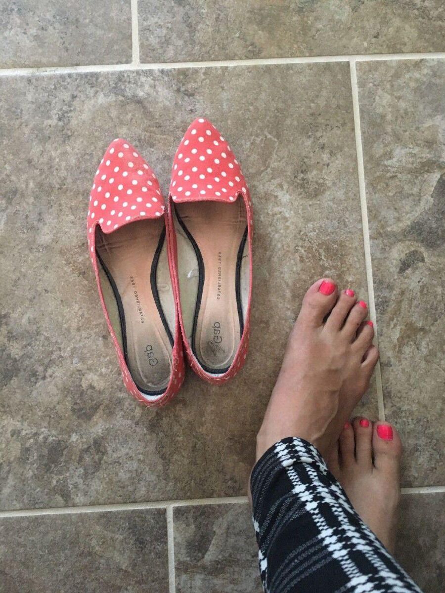 Feet with shoes for fap 