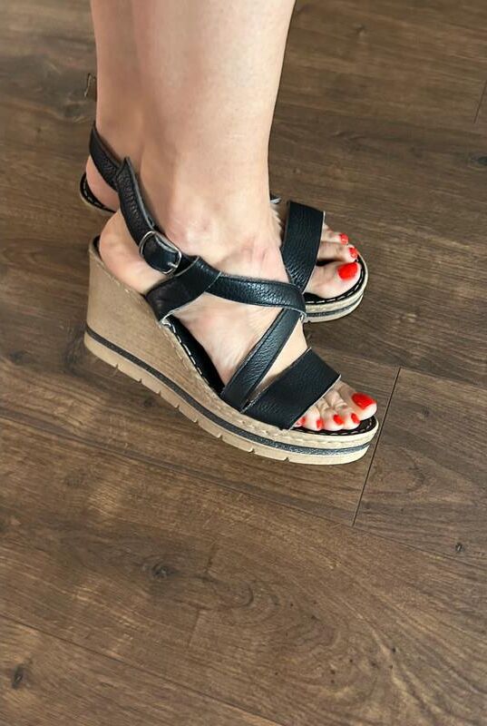 Feet with shoes for fap 