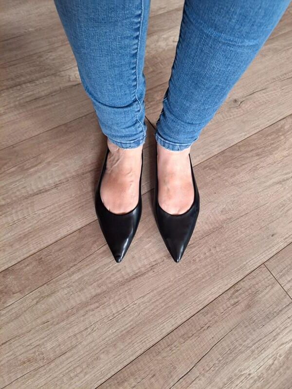 Feet with shoes for fap 