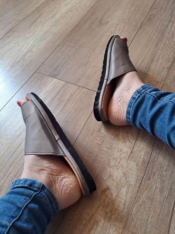 Feet with shoes for fap 