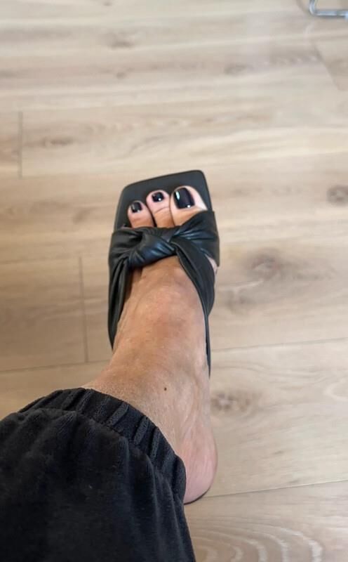 Feet with shoes for fap 
