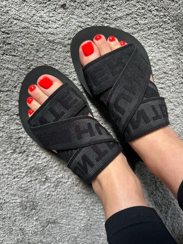 Feet with shoes for fap 