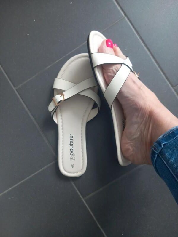 Feet with shoes for fap 