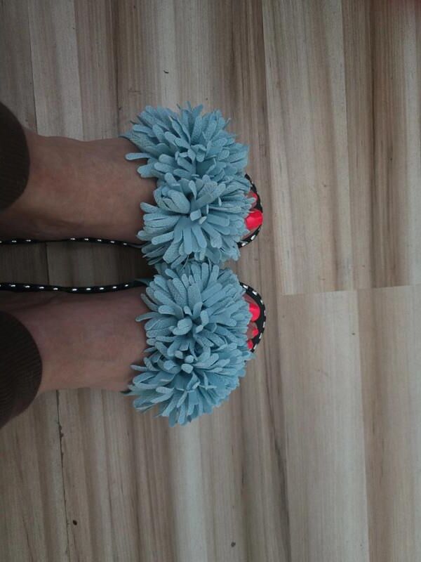 Feet with shoes for fap 
