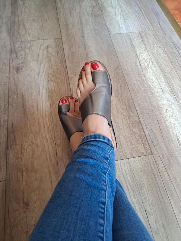 Feet with shoes for fap 