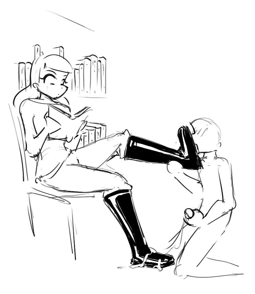 Femdom Drawings: Celera Prime