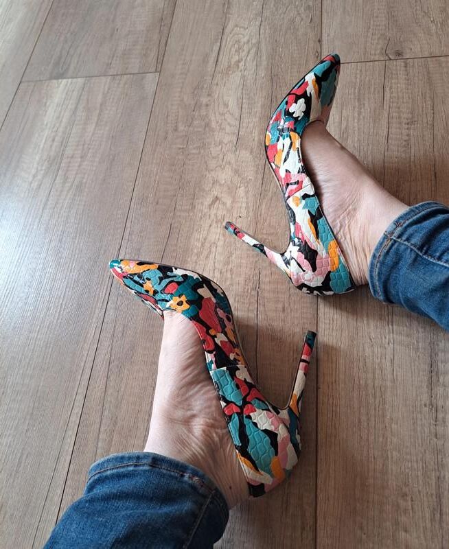 Feet with shoes for fap 