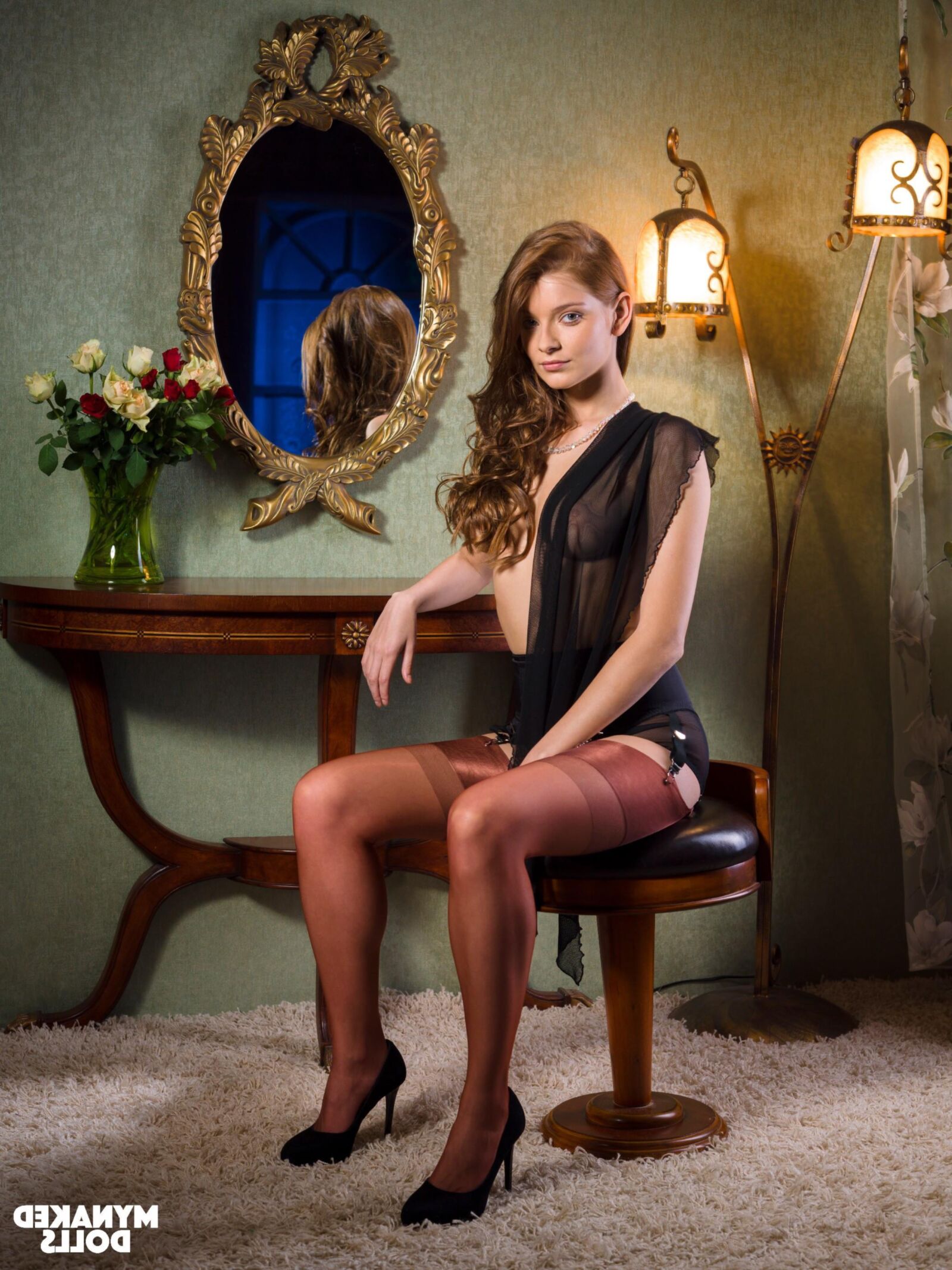 . Indiana. My type of young lady in nylons