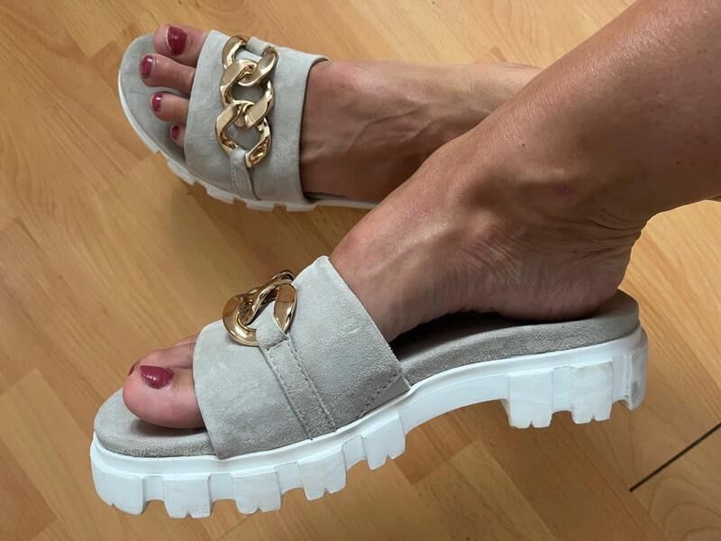 Feet with shoes for fap 