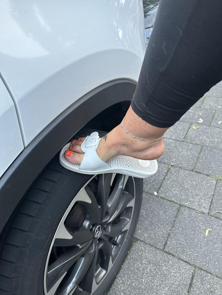 Feet with shoes for fap 