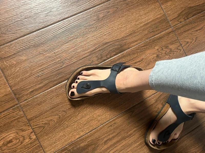 Feet with shoes for fap 
