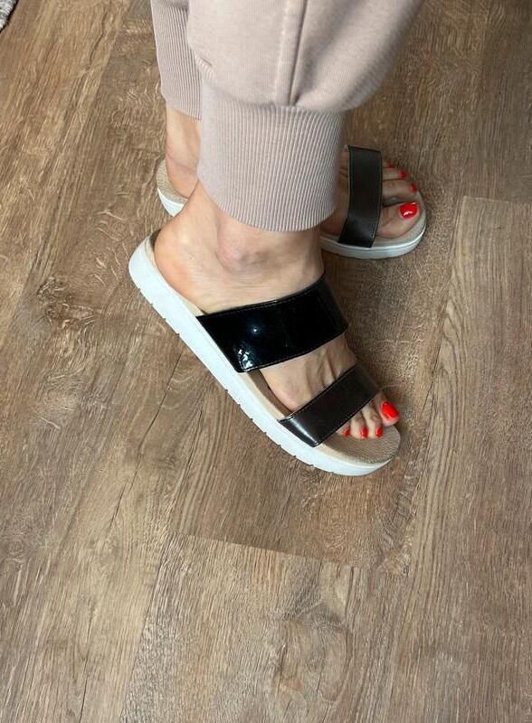 Feet with shoes for fap 