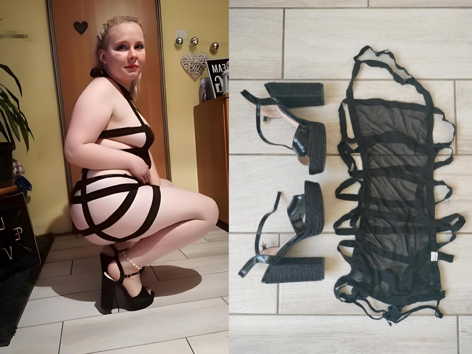 Wife Betty in business attire. Please COMMENT 