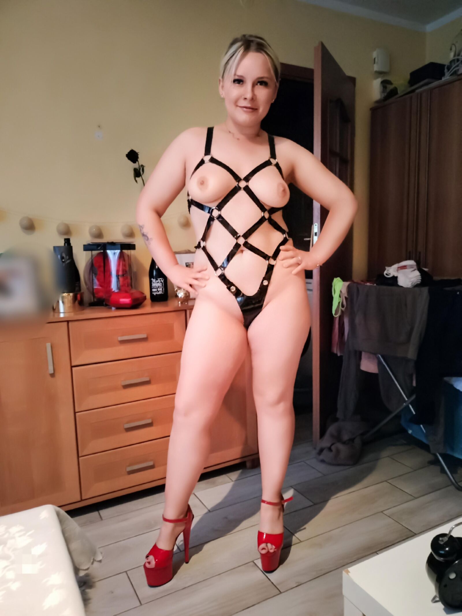 Wife Betty in business attire. Please COMMENT 