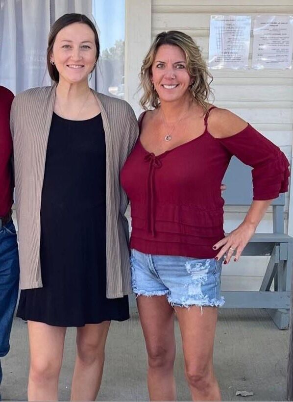 Yvonne and Sally mother/daughter lesbian couple w/friends