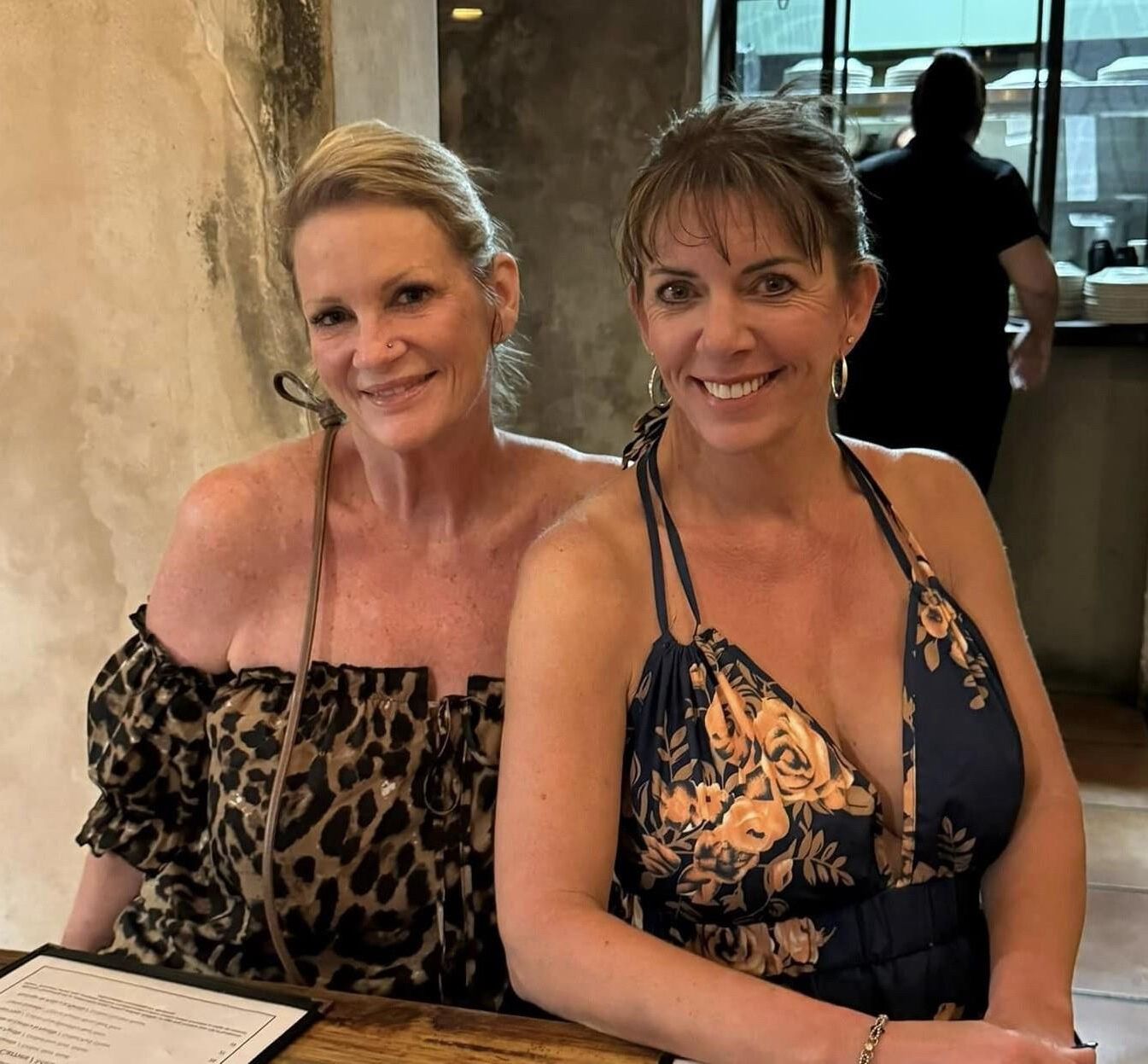 Yvonne and Sally mother/daughter lesbian couple w/friends