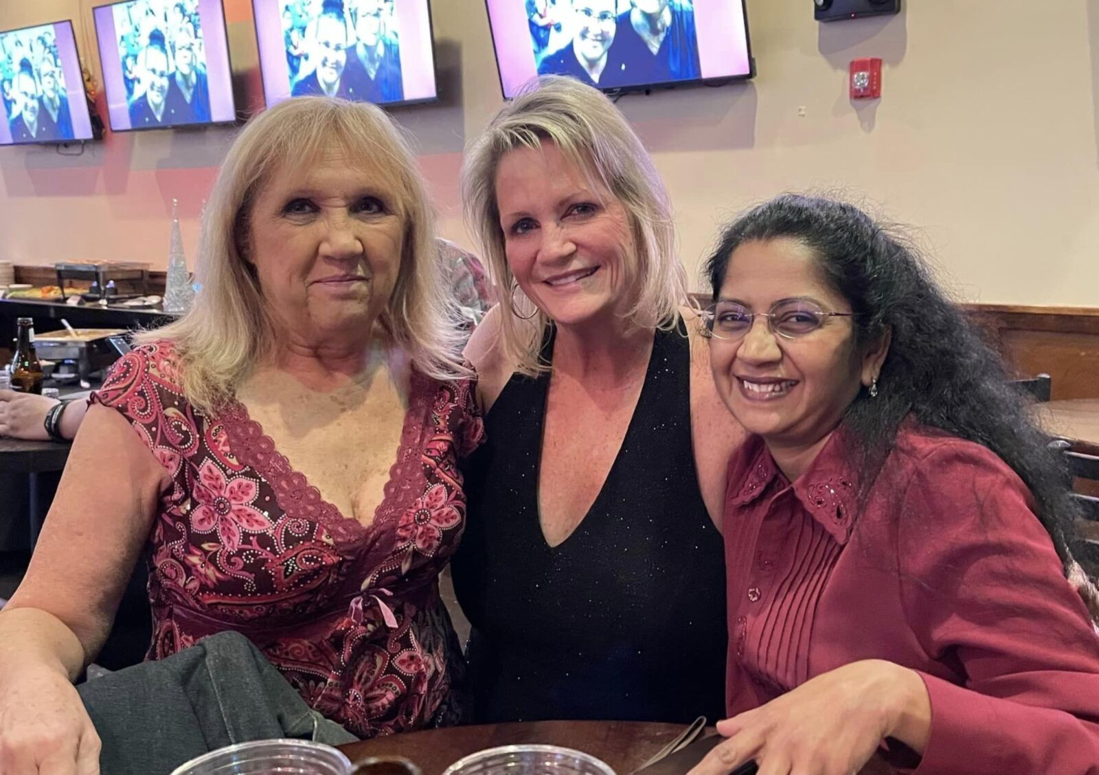 Yvonne and Sally mother/daughter lesbian couple w/friends