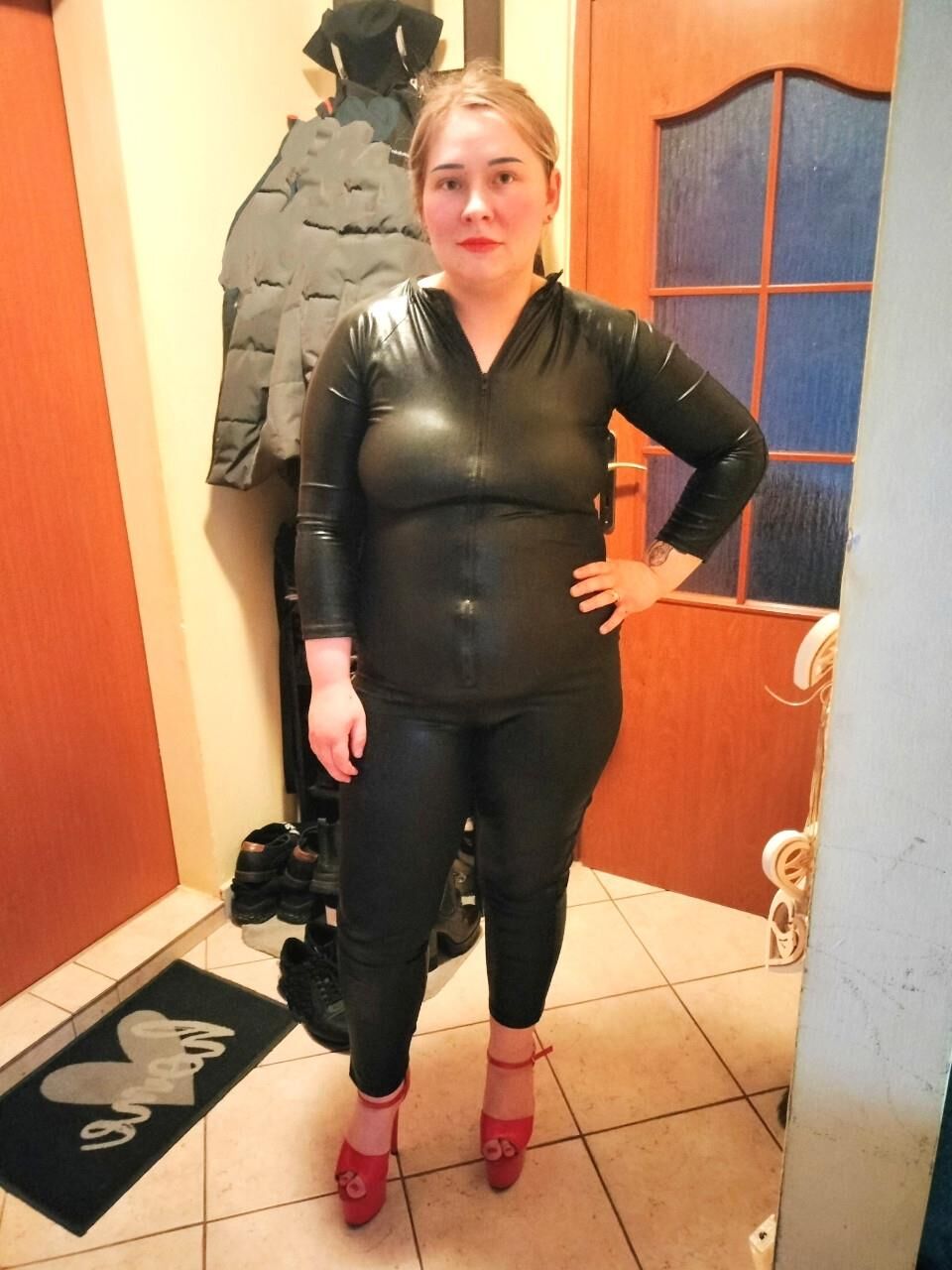 Wife Betty in business attire. Please COMMENT 