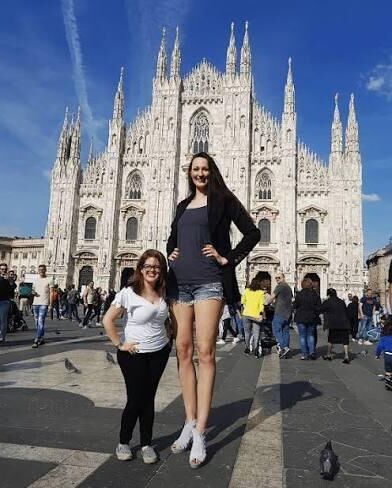 Mujeres altas y pies dulces