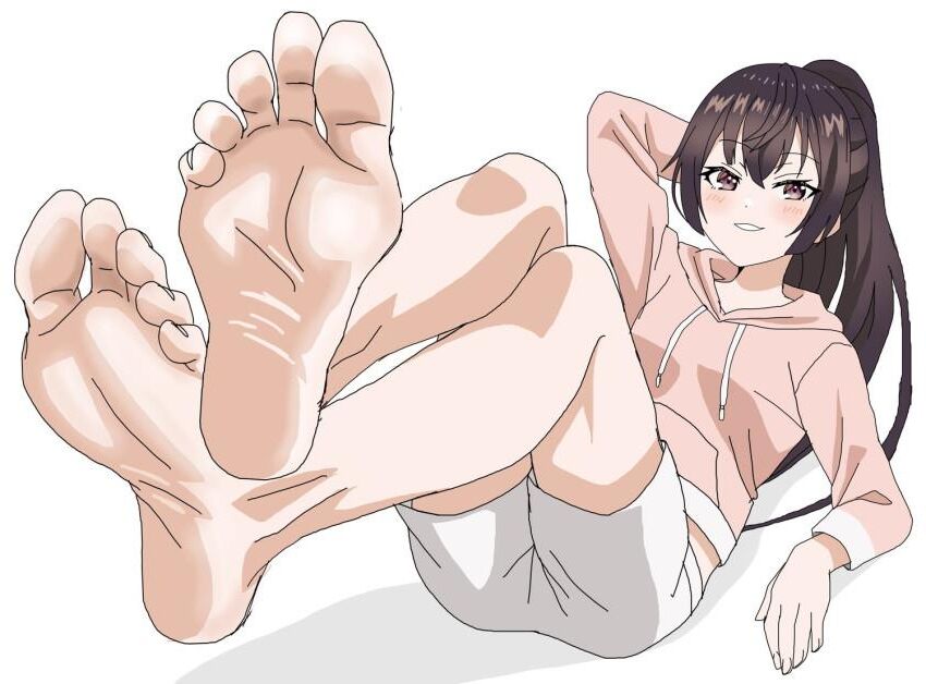 Pies de anime sexys