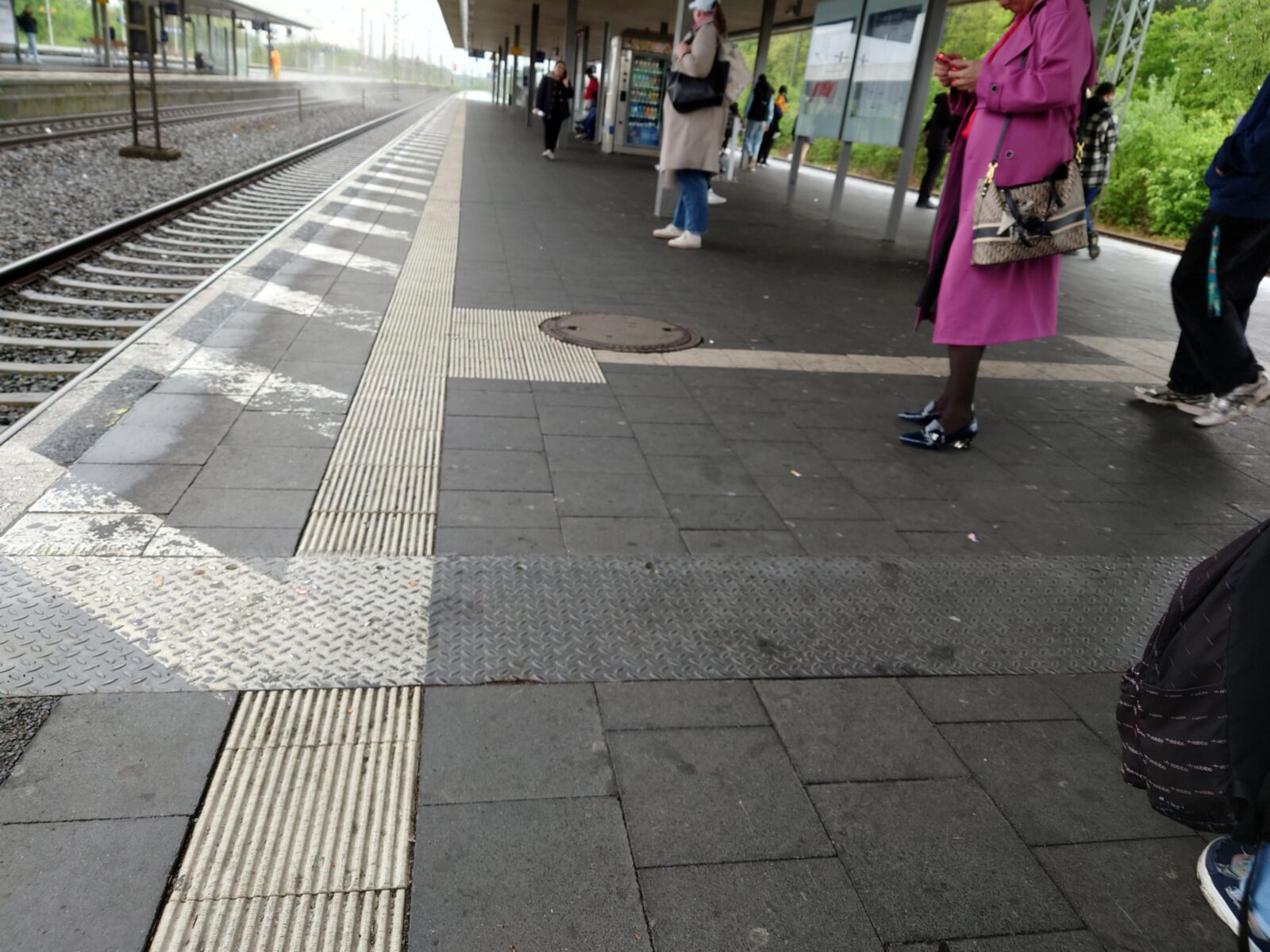 Nylons asiáticos en bombas elegantes