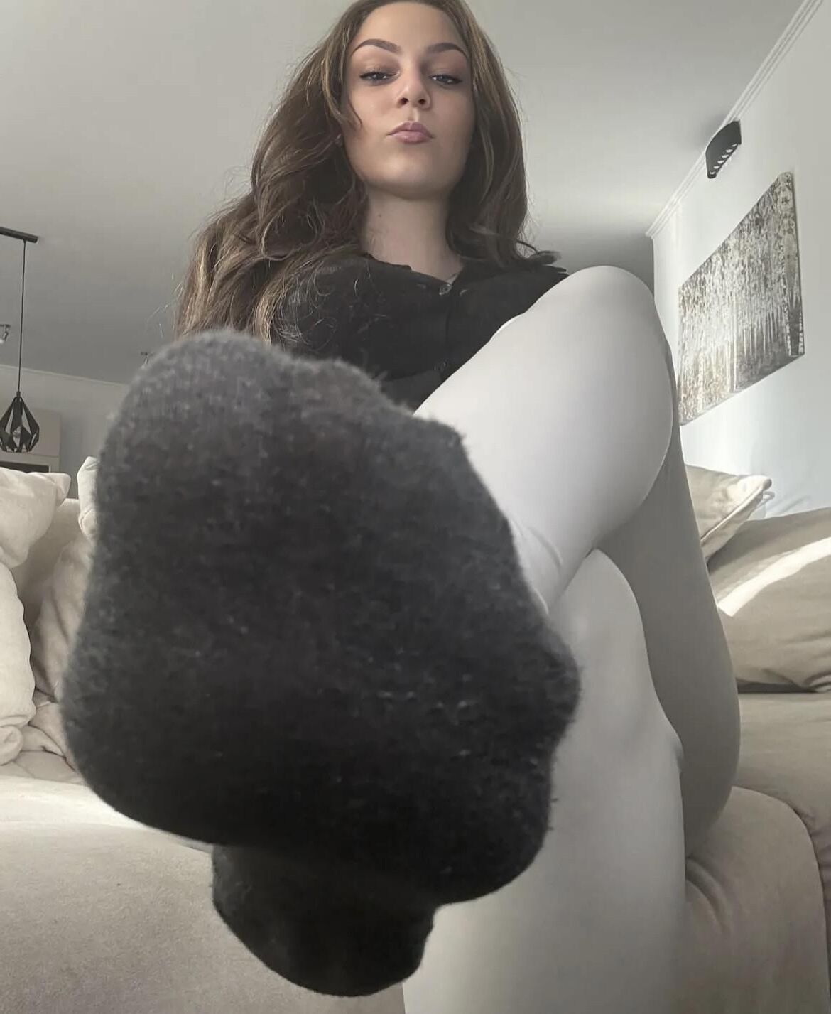 Pies, calcetines y nylons