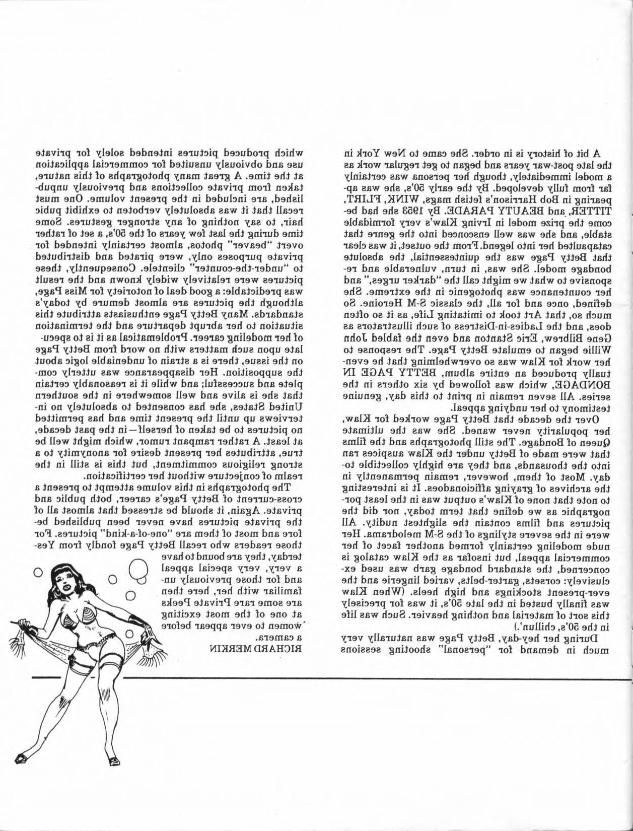 Betty Page Private Peeks, volume ()