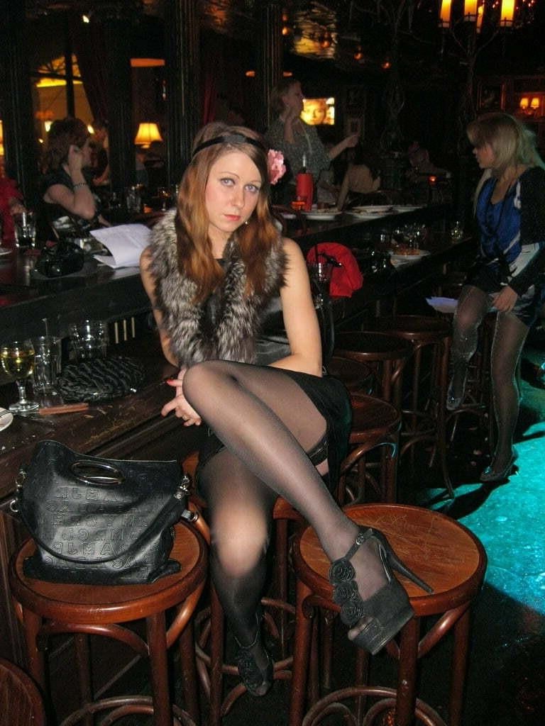 Stocking tops flash 