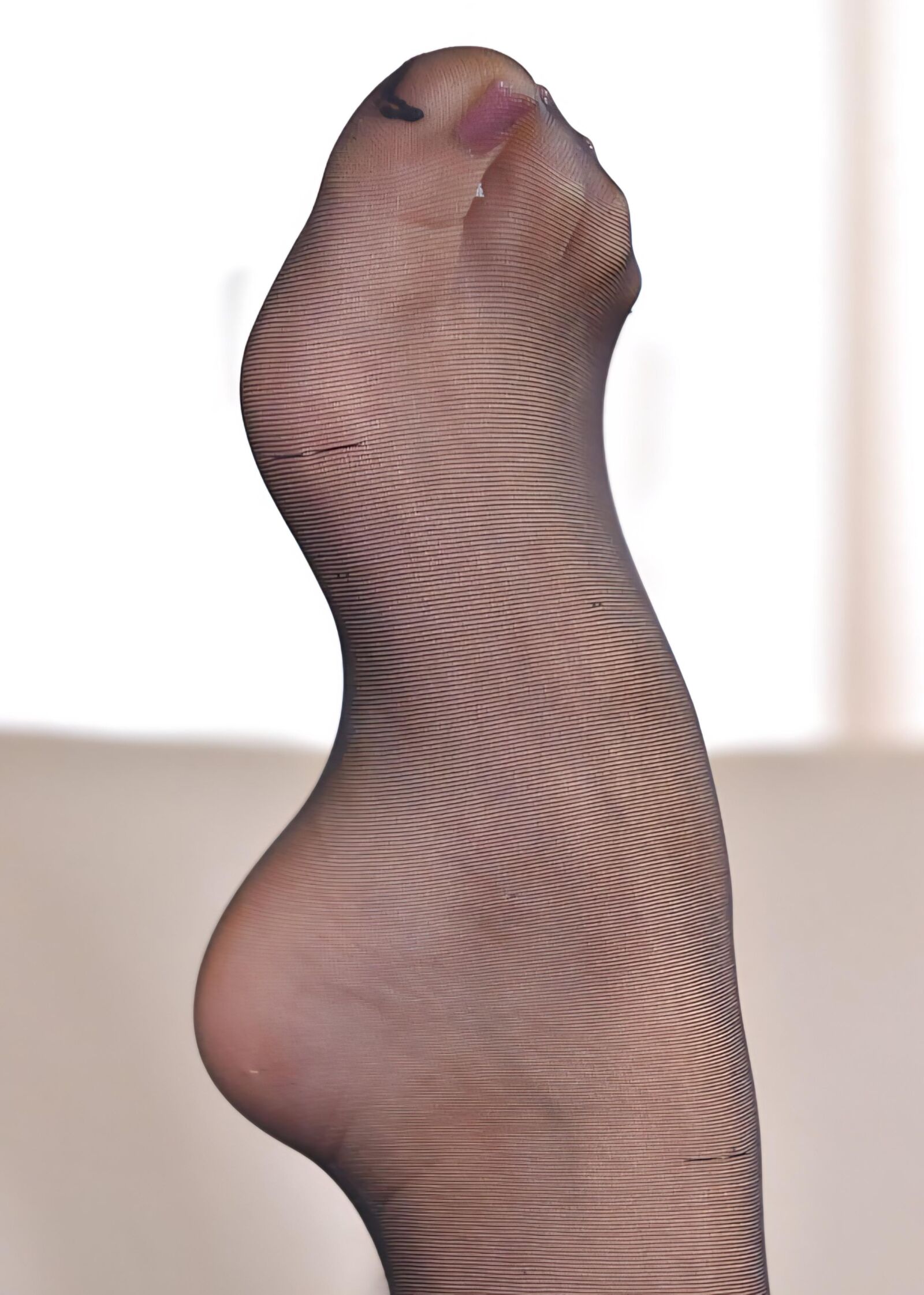 Pies de nylon