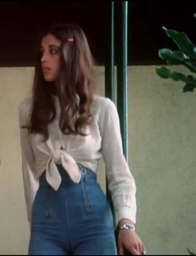 Chica tímida Vintage Cameltoe Jeans Teen Cutie Mary Swan Fuck