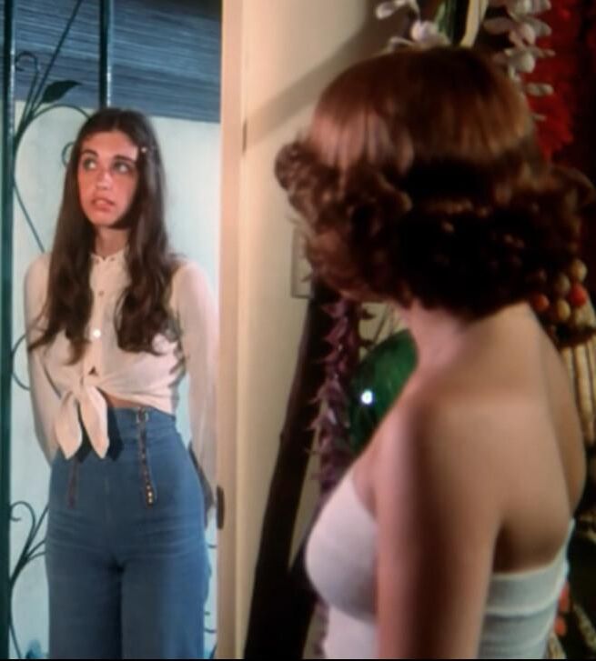 Chica tímida Vintage Cameltoe Jeans Teen Cutie Mary Swan Fuck